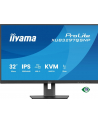 iiyama Monitor 32 cale XUB3297QSNP-B1 IPS,QHD,USB-C DOCK (95W), USB HUB 4x, KVM,  RJ45, GW 5 LAT - nr 26