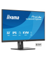 iiyama Monitor 32 cale XUB3297QSNP-B1 IPS,QHD,USB-C DOCK (95W), USB HUB 4x, KVM,  RJ45, GW 5 LAT - nr 33