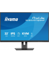 iiyama Monitor 32 cale XUB3297QSNP-B1 IPS,QHD,USB-C DOCK (95W), USB HUB 4x, KVM,  RJ45, GW 5 LAT - nr 34