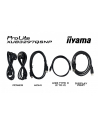 iiyama Monitor 32 cale XUB3297QSNP-B1 IPS,QHD,USB-C DOCK (95W), USB HUB 4x, KVM,  RJ45, GW 5 LAT - nr 37