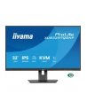 iiyama Monitor 32 cale XUB3297QSNP-B1 IPS,QHD,USB-C DOCK (95W), USB HUB 4x, KVM,  RJ45, GW 5 LAT - nr 43