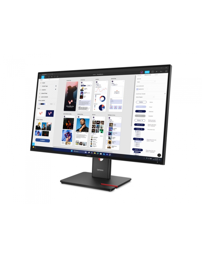 lenovo Monitor ThinkVision T32UD-40 31.5 cala 64B0GAT1EU główny