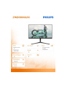 philips Monitor 27M2N3800A 27 '' Fast IPS 4K 320Hz HDMIx2 Pivot Głośniki - nr 9