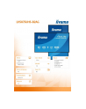 iiyama Monitor 50 '' LH5075UHS-B2AG,24/7,VA,ANDROID.11,4K,500cd,3xHDMI,DP, RJ45,2x10W,2xUSB,WiFi,4/32GB,24/7,A311D2, full daisy chain,                    i - nr 10