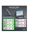 digitus Stacja dokująca USB-C 12 portowa, max. 8K/30Hz z HDR, HDMI, DP, max. 3 monitory (MST), USB-C 3.2 Gen2, Gigabit Ethernet, SD/Micro SD, PD 100W - nr 2