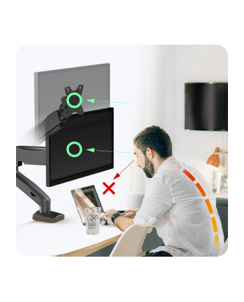 icybox Uchwyt dla monitora IB-MS203-T do 32 '' 2-9KG nr 1