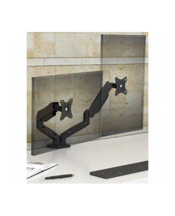 icybox Uchwyt na dwa monitory  IB-MS204-T Uchwyt na dwa monitory do 32 '', 2-9 kg