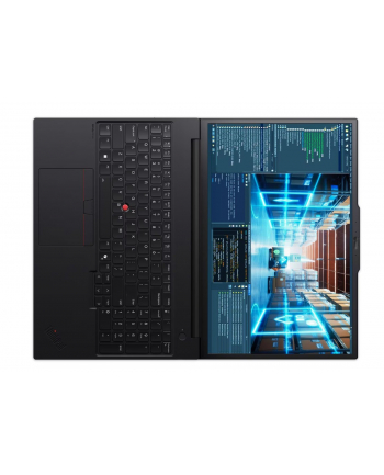 lenovo Mobilna stacja ThinkPad P16v G3 21RS000SPB W11PRO Ultra 7 255H/64GB/1TB/RTX PRO 2000 8GB/16.0 WQUXGA/Black/3YRS Premier NBD + 3YR CI + CO2 Offset