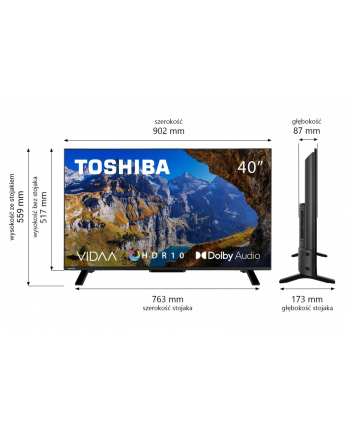 toshiba Telewizor LED 40 '' 40LV2563DG nr 2