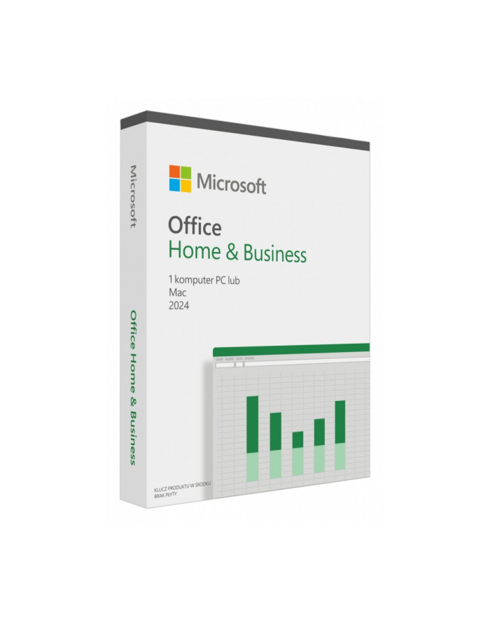 microsoft Office Home ' Business 2024 ENG Win/Mac EP2-06631, Zastępuje P/N: T5D-03511 główny