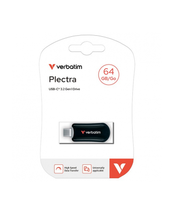 verbatim Pendrive Plectra 64GB USB-C 100MB/s 30224 czarny