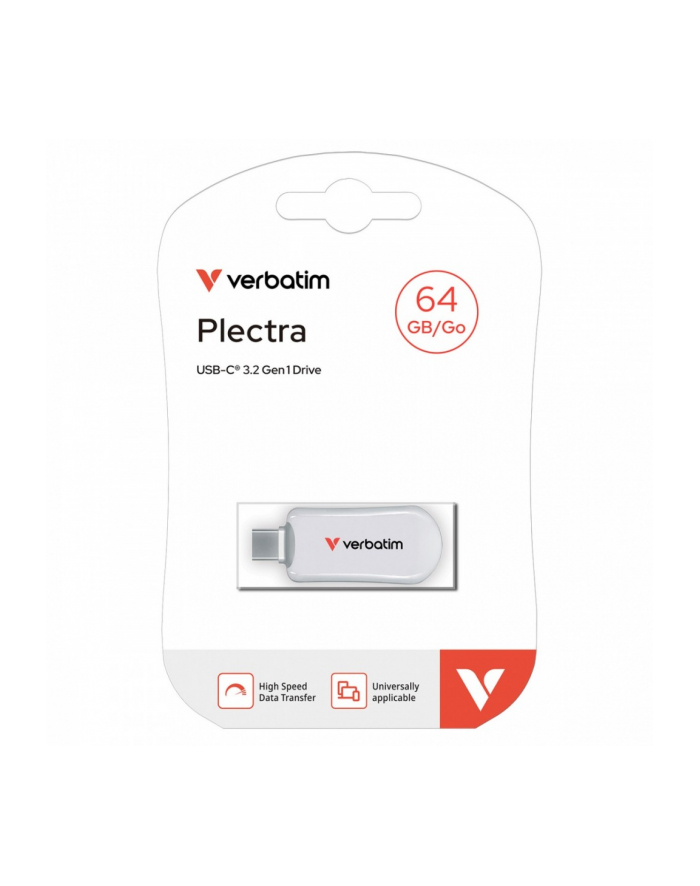 verbatim Pendrive Plectra 64GB USB-C 100 MB/s 30228 WH główny