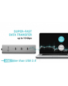 i-tec HUB USB-C Charging Metal 5 port with USB-C video 8K + Power Delivery 85W - nr 5