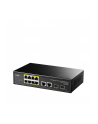 cudy Przełącznik GS1010P 8-Port Gigabit PoE+ Switch with 2 Gigabit Uplink   ports and 2 Gigabit SFP slot 120W - nr 2