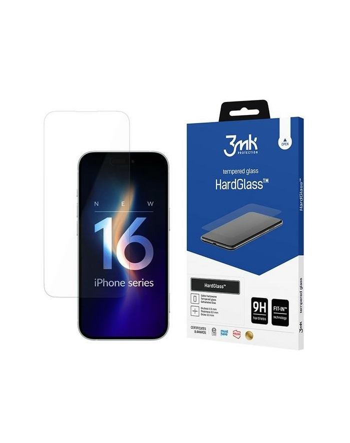 3mk Hardglass iPhone 16 Pro Max 6,9' szkło hartowane 9H główny