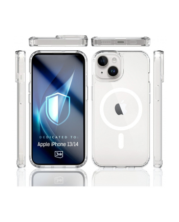 3mk Etui Armor MagCase do Samsung S24 Ultra MagSafe przezroczyste