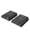 digitus Przedłużacz (extender) po skrętce kat.6 HDMI 4K/60Hz z KVM USB 2.0 przez IP 1G lub do 120m/200m, max. 253 odbiorniki, ekran dotykowy - zestaw - nr 13