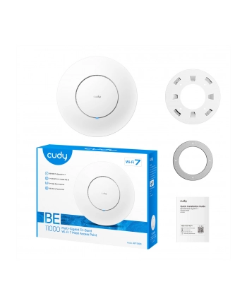 cudy Punkt dostępowy BE11000 Tri-Band Wi-Fi 7 2.5G z 10G SFP+