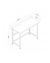 maclean Biurko, stolik z kółkami MC-1250W 100x50 cm blat, max 50kg Białe - nr 8