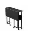 maclean Składane biurko stolik MC-126 B blat 100x58 cm, max 50kg Czarne - nr 7