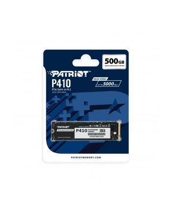 patriot Dysk SSD 500GB P410 PCIe M.2 Gen4 x4 NVMe 1.4 2280 5000/2300MB/s