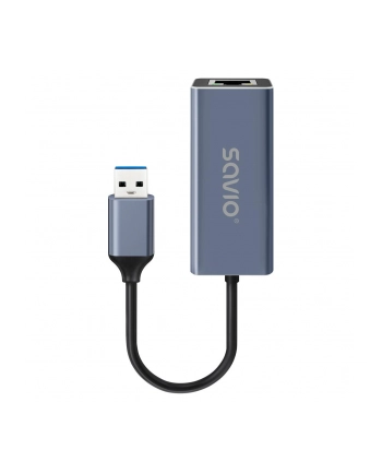 savio Adapter USB-A do RJ-45 Gigabit Ethernet AK-83