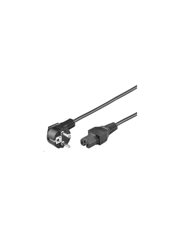 PREMIUMCORD Kabel síťový 230V k počítači 2m IEC 320 C15 konektor s drážkou główny
