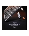 axagon Klawiatura HMC-KB-CRL USB-C 5Gbps z wieloportowy hub 9in1, SD/microSD, 3x USB-A, HDMI 4K/60Hz, PD 100W, Audio, Cyrillic layout, 60cm USB-C kabel - nr 10