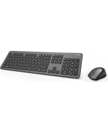 HAMA Funktastatur-/Maus-Set KMW-700, Anthrazit/Sch