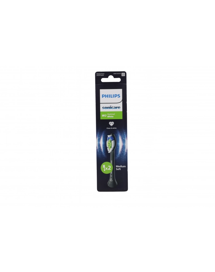 philips Zestaw 2 końcówek Opitimal White HX6062/88 czarny główny