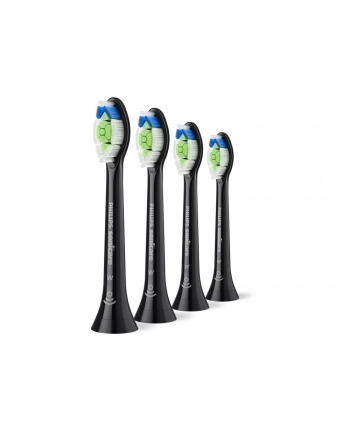 philips Zestaw 4 końcówek Optimal White HX6064/88 czarny