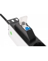 digitus Listwa zasilająca PDU Rack 19' z wyłącznikiem nadprądowym Typ C 16A, 7 gniazd Schuko CEE 7/3 (45 stopni ), kabel 1,8m wtyk Unischuko CEE 7/7, 16A, aluminiowa - nr 5