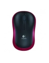 logitech Mysz bezprzewodowa M185 czerwona 910-002237 - nr 6
