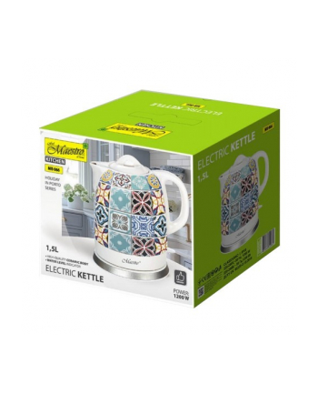 feel-maestro Ceramiczny czajnik elektryczny 1,5l 1200W MR-066-PORTO nr 2