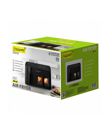 feel-maestro Frytownica beztłuszczowa podwójna 3,5l + 6l  2400W  MR-760 nr 1