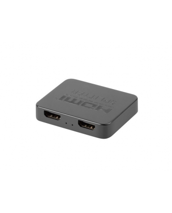 lanberg Splitter video HDMI- 2x HDMI 4K + port USB-C czarny nr 2