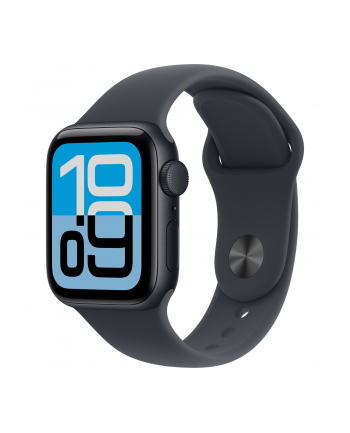 apple Watch SE 3 GPS koperta 40 mm z aluminium w kolorze północy, pasek sportowy w kolorze północy - rozmiar M/L