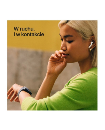 apple Watch SE 3 GPS koperta 44 mm z aluminium w kolorze księżycowej poświaty, pasek sportowy w kolorze księżycowej poświaty - rozmiar S/M