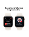 apple Watch SE 3 GPS koperta 44 mm z aluminium w kolorze księżycowej poświaty, pasek sportowy w kolorze księżycowej poświaty - rozmiar S/M - nr 7