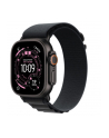 apple Watch Ultra 3 GPS + Cellular, koperta 49 mm z tytanu w kolorze czarnym, opaska Alpine w kolorze czarnym - rozmiar S - nr 1