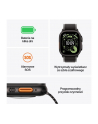 apple Watch Ultra 3 GPS + Cellular koperta 49 mm z tytanu w kolorze czarnym, opaska Trail w kolorze czarnym/węgla drzewnego - rozmiar S/M - nr 3