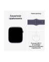 apple Watch Series 11 GPS+Cellular koperta 46 mm z aluminium w kolorze srebrnym, pasek sportowy w kolorze mlecznego fioletu - rozmiar M/L - nr 6