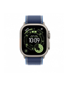 apple Opaska Trail w kolorze niebieskim/jaskrawoniebieskim do koperty 49 mm - rozmiar M/L - elementy z tytanu w kolorze naturalnym - nr 3