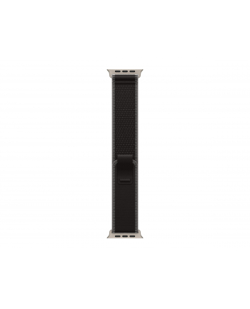 apple Opaska Trail w kolorze czarnym/węgla drzewnego do koperty 49 mm - rozmiar M/L - elementy z tytanu w kolorze naturalnym nr 1