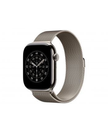 apple Bransoleta mediolańska w kolorze naturalnym do koperty 46 mm - rozmiar M/L