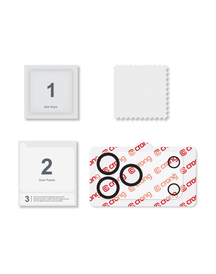 crong Lens Shield - Szkło na aparat i obiektyw iPhone 17 Pro Max główny