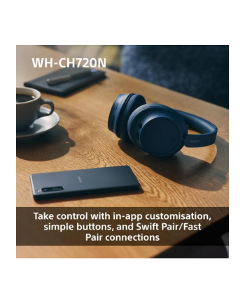 sony Słuchawki WH-CH720N różowe