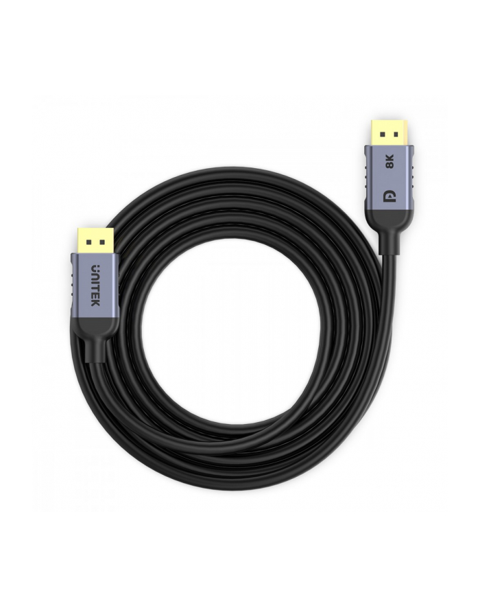unitek Kabel DisplayPort 1.4, 8K@60Hz 4K@240Hz, HDR, 1m, C1628GY01-1M główny
