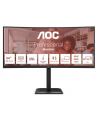 aoc Monitor CU34E4CV 34 cale 120Hz Curved VA HDMIx2 DP RJ45 HAS Głośniki - nr 1