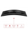 aoc Monitor CU34E4CV 34 cale 120Hz Curved VA HDMIx2 DP RJ45 HAS Głośniki - nr 8